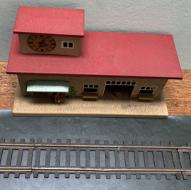 Kibri treinstation in H0-schaal