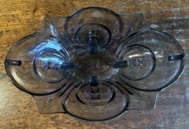 Antieke Art Deco Schaal "Irene" – August Walther & Söhne – Jaren 30