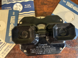 Vintage Sawyer’s View-Master Model C (Bakeliet, 1946-1955) met originele doos & schijfjes