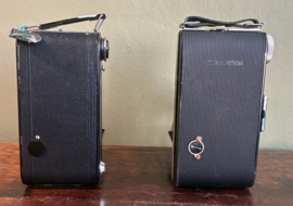vintage balgcamera's: Coronet (Frans) & Agfa Billy (Duits) – Jaren '30/'40