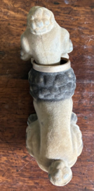 Vintage Gevlokte Poedel Nodder / Bobblehead – Jaren '50/'60 (Epe)