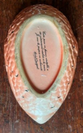 Decoratieve porseleinen fazant – dekselpot