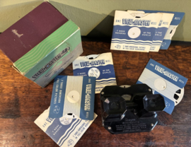 Vintage Sawyer’s View-Master Model C (Bakeliet, 1946-1955) met originele doos & schijfjes