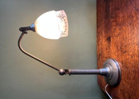 Oude vintage Bureau lamp