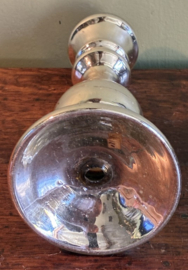 Antieke armeluiszilver Kandelaar