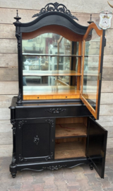 Prachtige antieke vitrinekast / buffetkast – Napoleon III stijl (Epe)