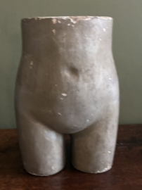Unieke Vintage Gipsen Torso  (Epe)
