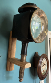 Antieke messing rijtuiglamp / koetslamp