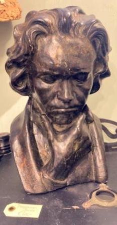 Gipsen Buste Beethoven