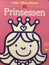 Mijn kleurblok prinsessen