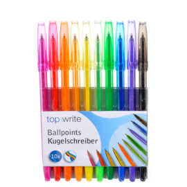 Balpennen - Regenboog 10st.