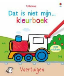 Dat is niet mijn... | Kleurboek Voertuigen - met stickers