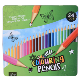 Kleurpotloden 24st. - Colouring pencils