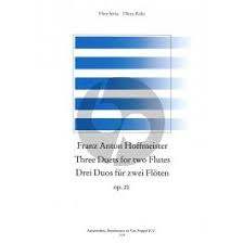 Hoffmeister, Franz Anton - Three Duets for two Flutes