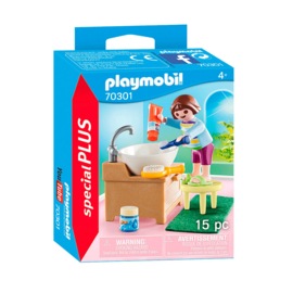 Playmobil 70301 - Meisje aan wastafel