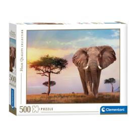 Clementoni puzzel Afrikaanse zonsopgang 500 stukjes