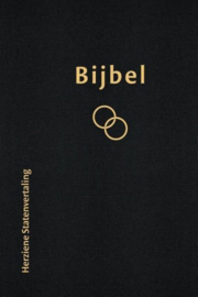 Huwelijksbijbel Hsv zwart