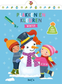 Plakken en kleuren: winter