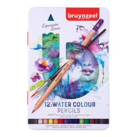 Bruynzeel Expression - Aquarelpotloden (12 stk.)