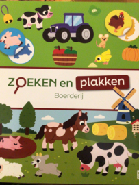 Zoeken en plakken boerderij