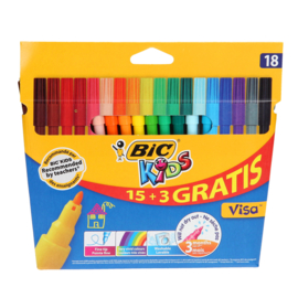 BIC Kids Visa, 15+3 st.