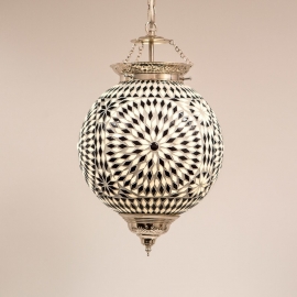 Orientalischen mosaik hängelampe  - Durchmesser 25 cm.