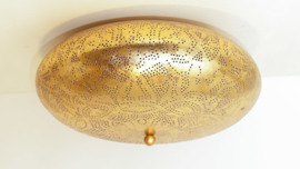 Oosterse plafonnière  filigrain 50 cm - vintage goud