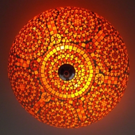 Orientalischen deckenlamp - durchmesser 50 cm.