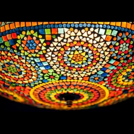 Oriental ceiling lamp - Ø 50 cm.