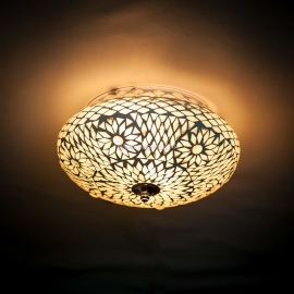 Orientalischen deckenlamp - durchmesser 25 cm.