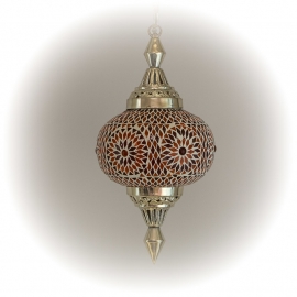 Oriental pendant- pumpkin