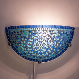 Oriental halve moon - wall light