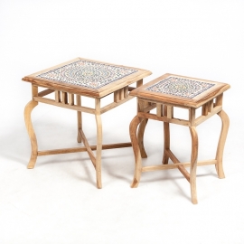 Oriental flower table - small