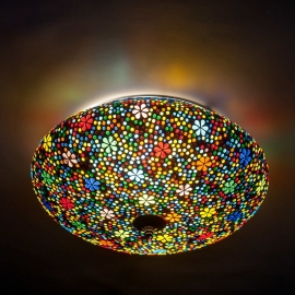 Oriental ceiling lamp - Ø 38 cm.