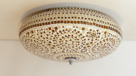 orientalische Mosaik-Deckenleuchte - Durchmesser 50 cm.