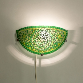 Oriental halve moon - wall light