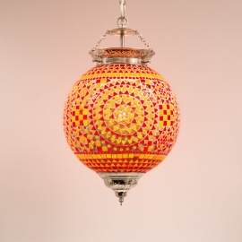 oosterse mozaïek hanglamp - diameter 25 cm-RO