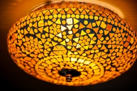 Oriental ceiling lamp - Ø 25 cm.