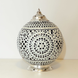 Oriental table lamp globe mosaic - 25 cm.