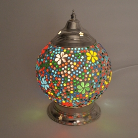 table lamp globe mosaic - 15 cm.