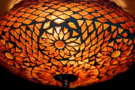 Oriental ceiling lamp - Ø 25 cm.