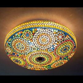 Orientalischen deckenlamp - durchmesser 50 cm.