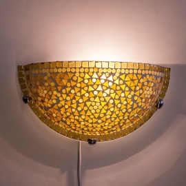 Oriental halve moon - wall light