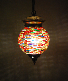 oosterse bangles hanglamp - diameter 15 cm.