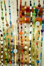 Orientalischen Perlenvorhang