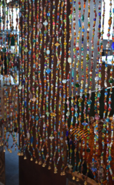 Oriental glass beadcurtain