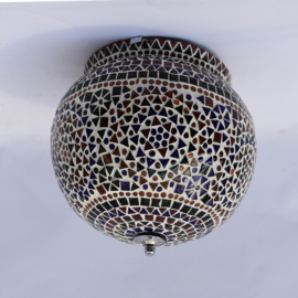  orientalische Mosaik-Deckenleuchte -Durchmesser 25 cm-Lampe-Badezimmer-MC