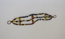 Oriental beads tie-back