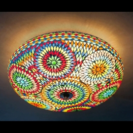 Orientalischen deckenlamp - durchmesser 50 cm.