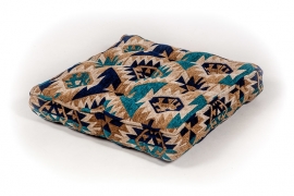 Oriental floor cushion - kilim design